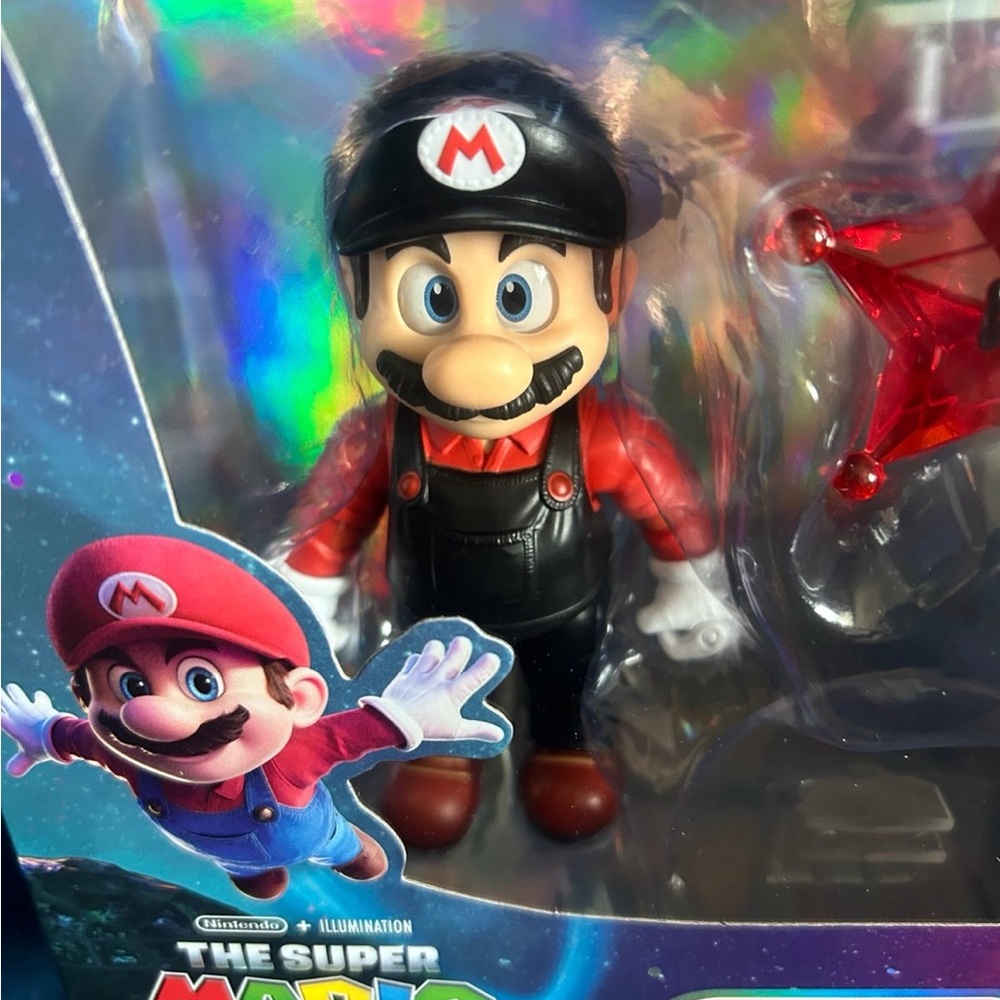 Super Mario Galaxy Flying Mario with Red Star Wave 2 Jakks Pacific - Picture 2 of 9